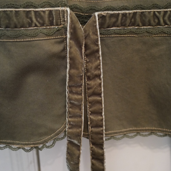 Long sleeve chic jacket with velvet tie - Picture 3 of 6